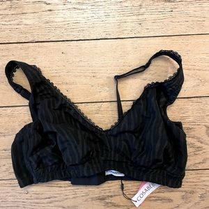 🆕 Cosabella Banana Republic Black Bra Medium